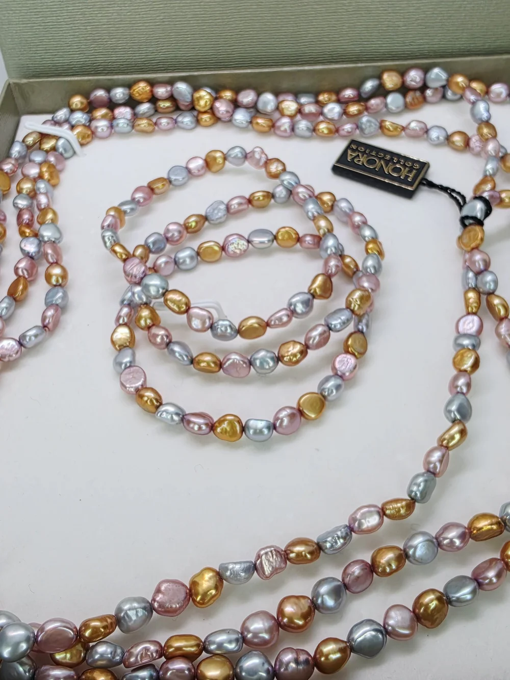 Honora New In Box Necklace And Bracelets Set 60